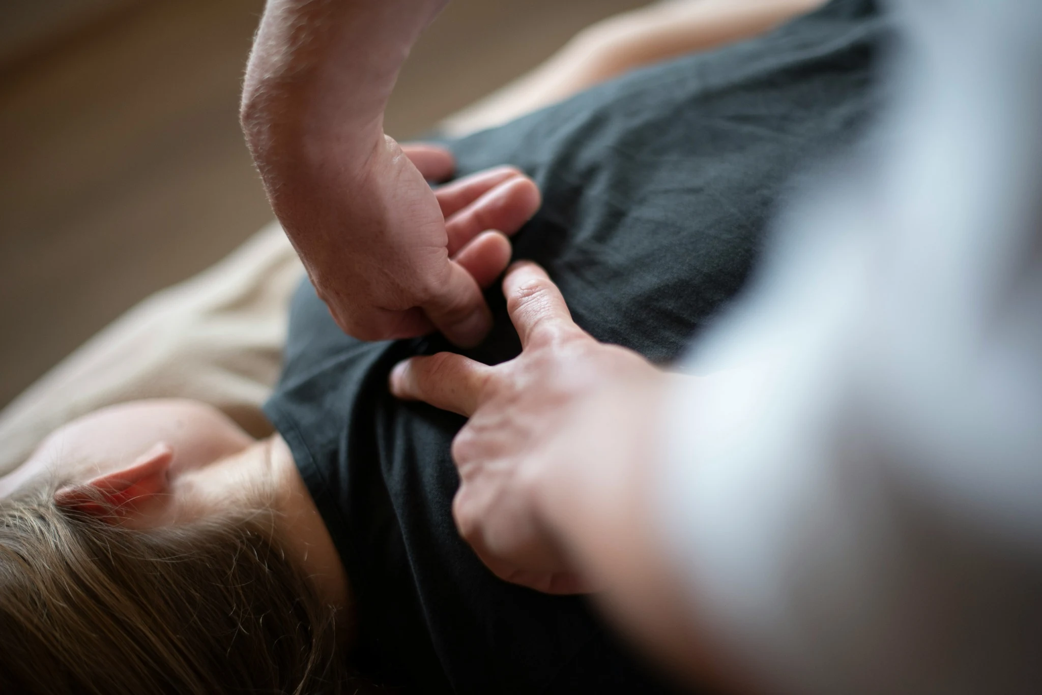 Sportmassagebehandeling bij Van Dooren Sportzorg